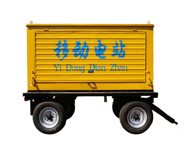 移动防雨发电机组