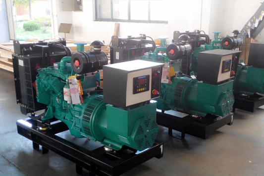 扬州福康斯为中海油供应柴油发电机组