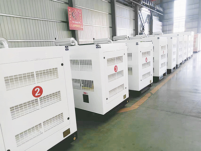 十台防雨柴油发电机组出口项目！